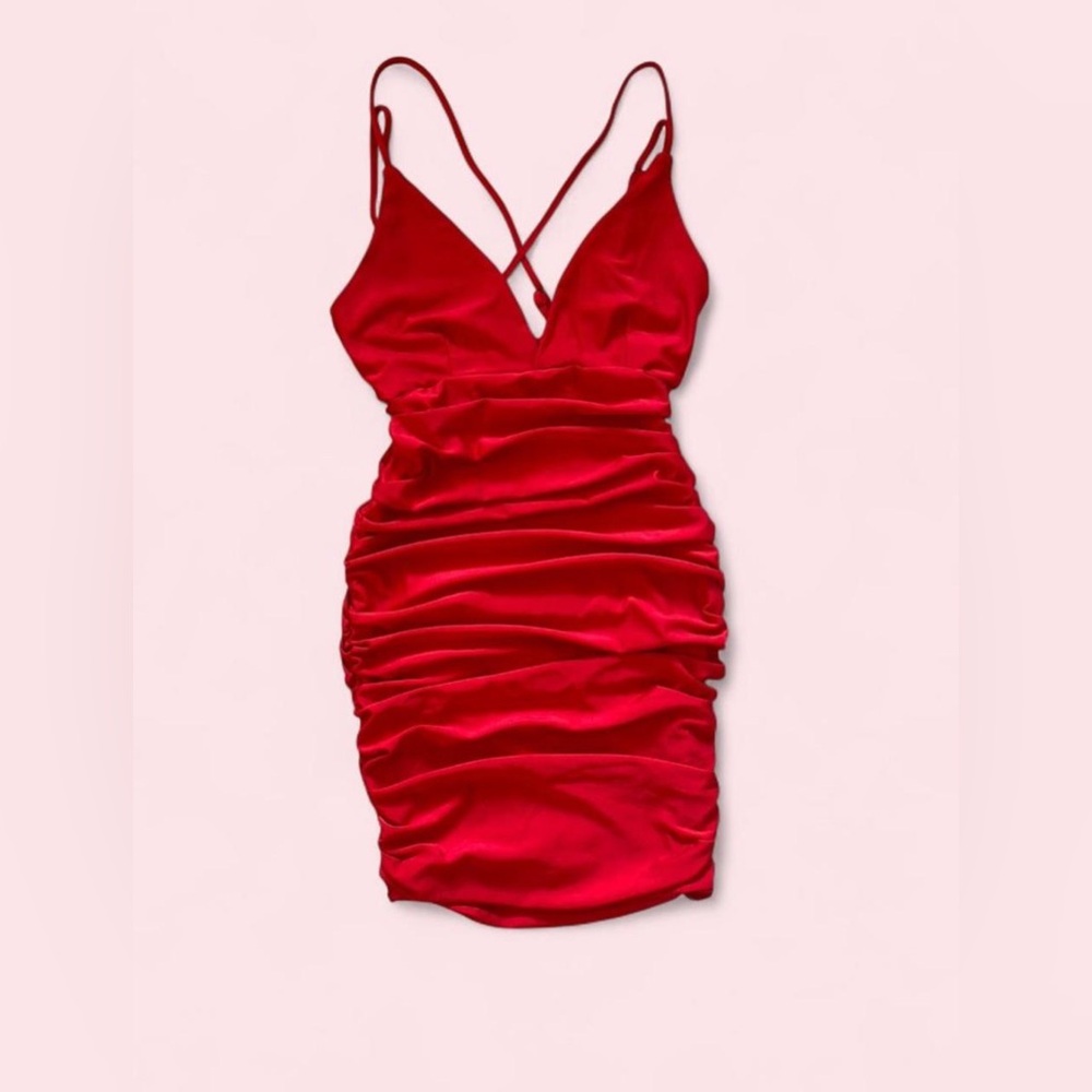 Shareen collection by Mura Boutique. Red dress. Perfect for dancing. - Picture 1 of 3